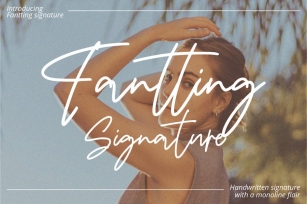 Fantting Signature Font Download