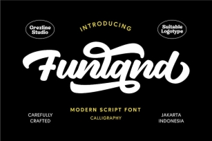 Funland – Modern Script Font Font Download