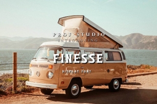 Finesse - Retro Display Typeface Font Download