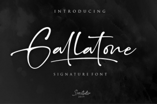 Gallatone Font Download