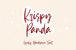 Krispy Panda Font Download