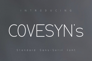 Covesyns Font Font Download