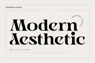 Modern Aesthetic - Modern Font Font Download