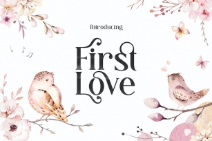 First Love Font Font Download