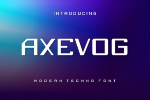 Axevog Font Font Download