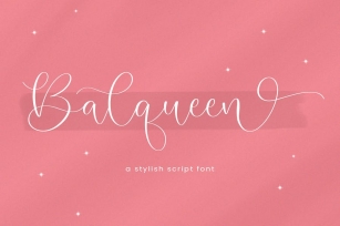 Balqueen - Handwritten Script Font Font Download