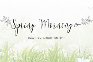 Spring Morning Font Download