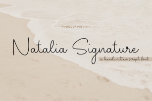 Natalia Signature Font Download