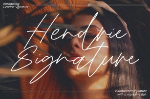 Hendrie Signature Font Download