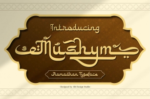 Mushym Arabic Typeface Font Download