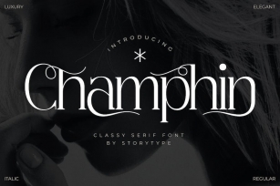 Champhin Classy Serif Font Font Download