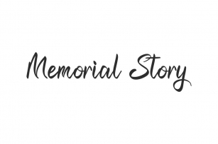 Memorial Story Font Download