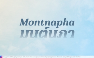 Montnapha Font Download