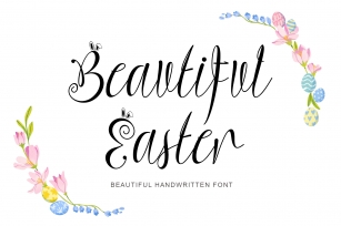 Beautiful Easter Font Download