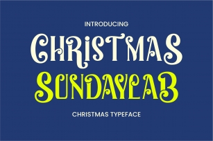 Christmas Sundaylab Font Download