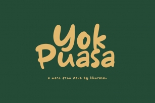 Yok Puasa Font Download