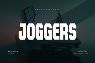 Joggers - Sans Serif Font Font Download