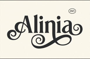 Alinia Font Download