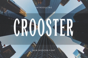 CROOSTER Font Download