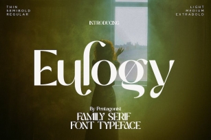 Eulogy | Variable Font Family Font Download