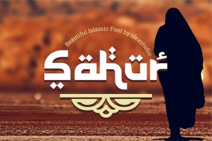 SAHUR - Islamic Font Font Download