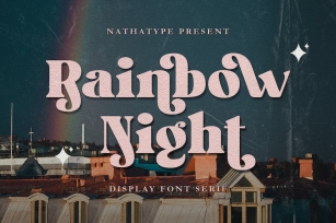 Rainbow Night Font Download