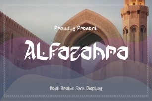 Arabic Alfazhra Font Font Download