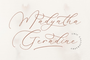 Madyntha Geradine Font Download