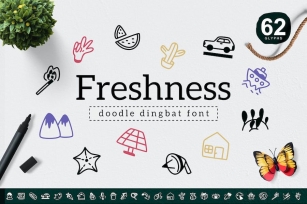 Freshness Dingbat Font Download