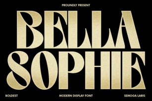 Bella Sophie Font Download