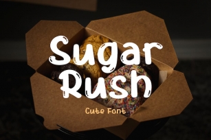 Sugar Rush – Cute Font Font Download