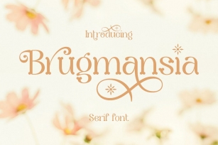 Brugmansia Font Download