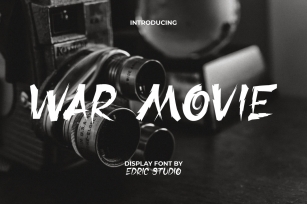 War Movie Font Download