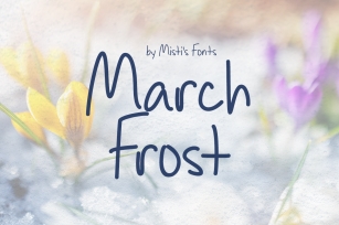 March Fros Font Download