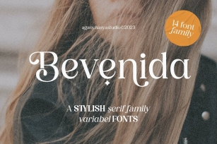Bevenida - A Modern Stylish Serif Font Download