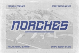 Norches - Sport Font Font Download