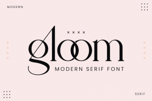 Gloom Serif Font Font Download