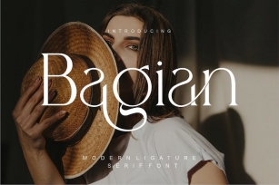 Bagian Modern Ligature Serif Font Font Download