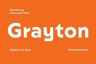 Grayton Sans Serif Font Font Download