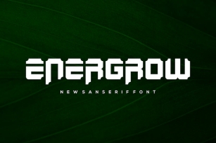 Energrow Fonts Font Download
