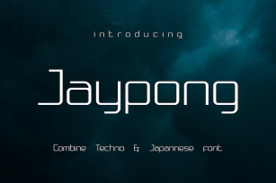 Jaypong Techno Font Font Download