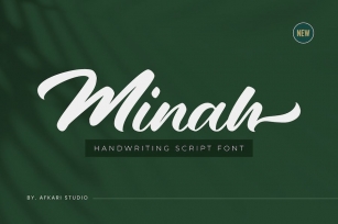Minah - Handwriting Script Font Font Download