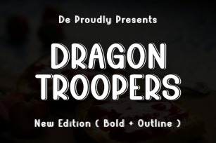 Dragon Troopers New Edition Font Download