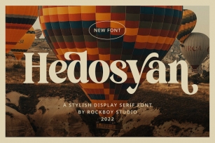 Hedosyan - Display Serif Font Font Download