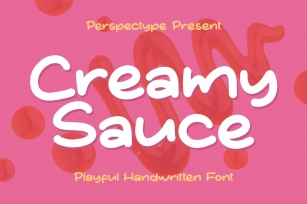 Creamy Sauce Playful Handwritten Font Font Download