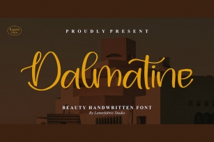 Dalmatine Handwritten Font Font Download