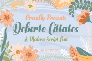 Doberto Cittatos A Modern Script Font Download