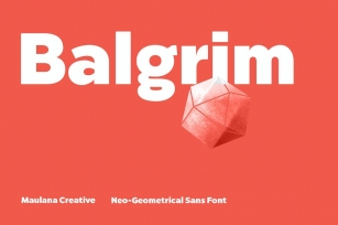 Balgrim Sans Serif Font Font Download