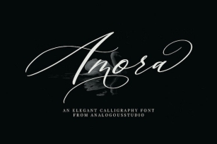 Amora Calligraphy Font Font Download