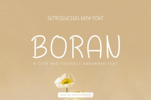 Boran Handmade Font Font Download
